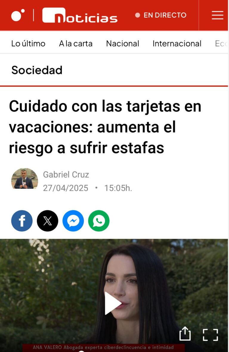 Ana M. Valero, abogada experta en ciberdelincuencia, explica en Cuatro cómo operan los ciberatacantes mediante fuerza bruta y advierte que cualquier persona puede ser víctima de estafas digitales